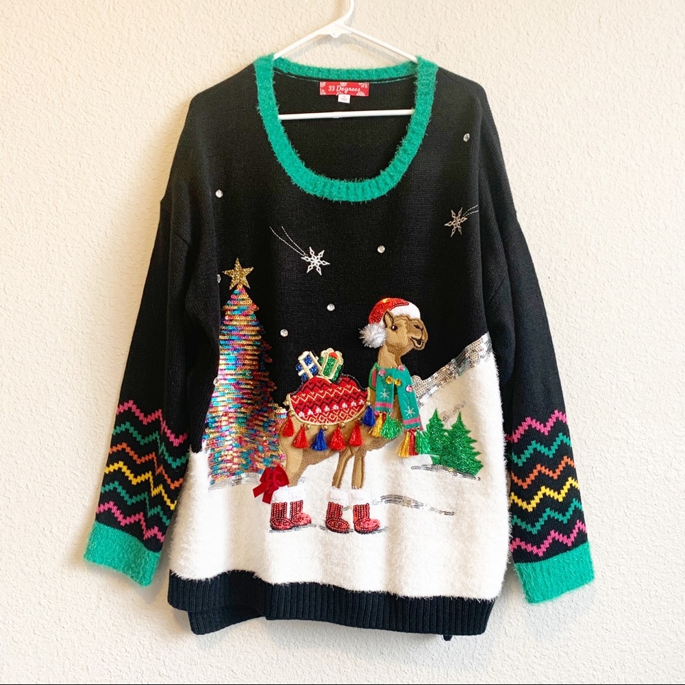 Women’s Plus Size Ugly Sweater Size 1X